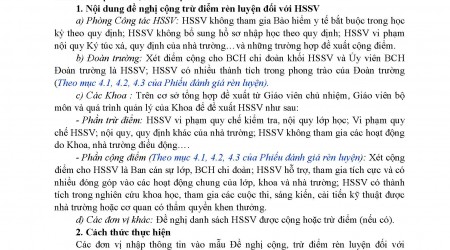Phòng Công tác HSSV - Trường Cao đẳng Lương thực - Thực phẩm